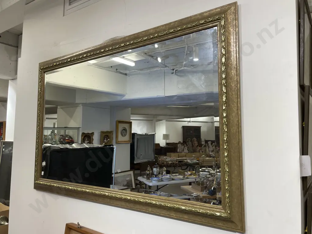 Large Gilt Framed Mirror Image 1++
