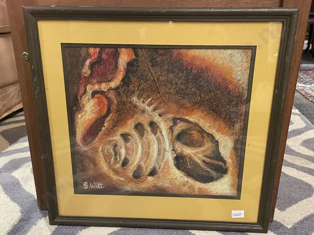 Four Abstract Works By S Witt Image 1++