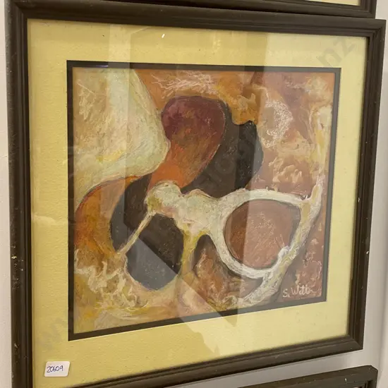 Four Abstract Works By S Witt