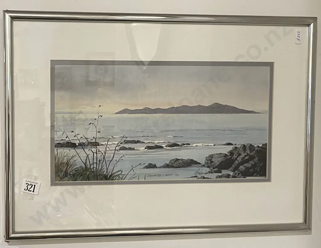 Peter Leitch - Evening Sky - Pen and Wash Image 1++