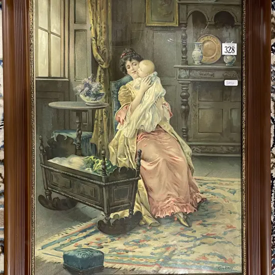 Two Framed Vintage Prints