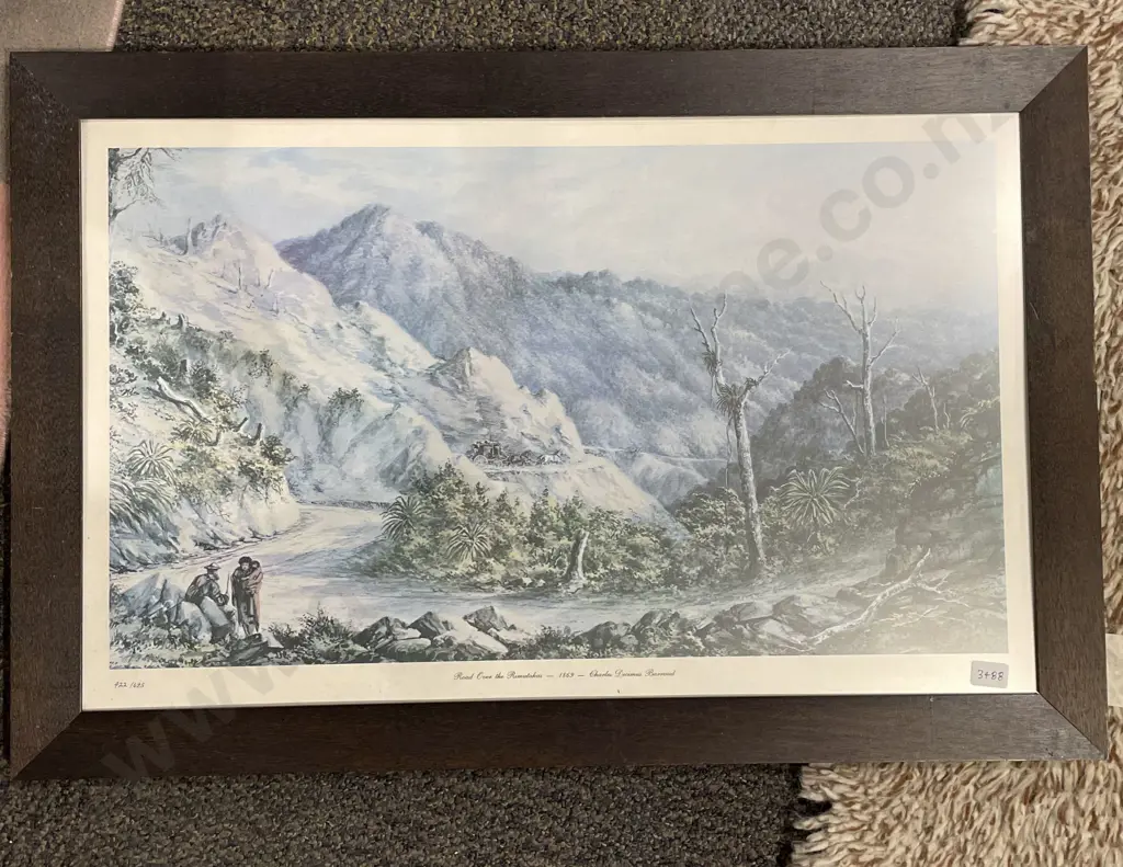 S Henson Oil Together with J P Hefarps W/C and Three Other Works with Empty Frame (6) Image 1++