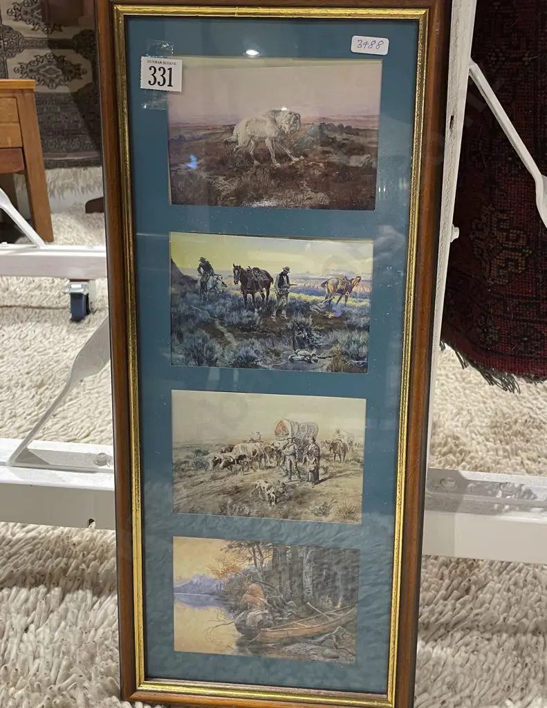 Eight Assorted Prints and Originals Image 1++