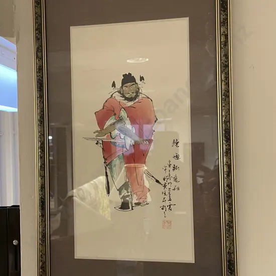 Set of Four Warrior Prints