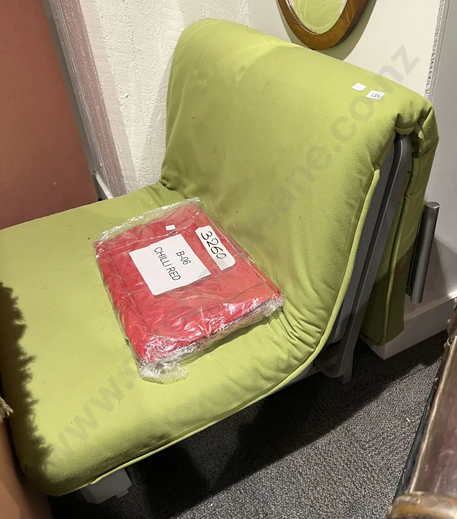 Modern Fold Out Bed With Additional Upholstery Material Image 1++