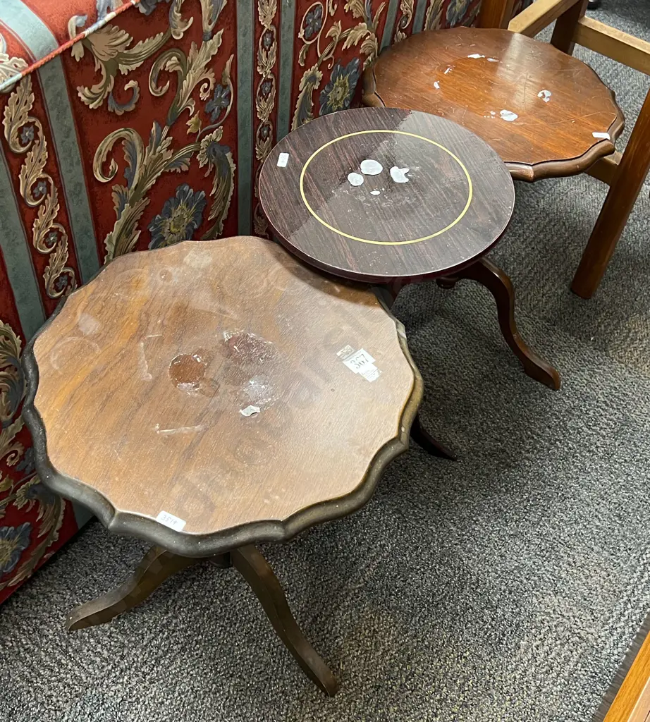Three Tripod Based Wine Tables Image 1++