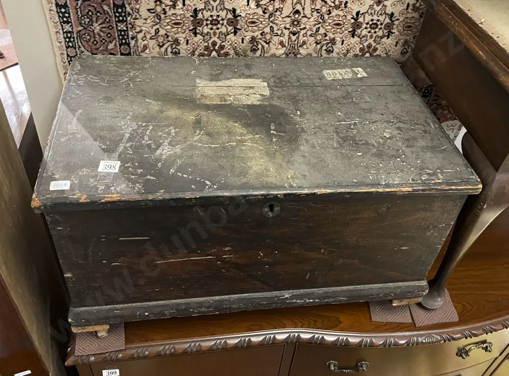 Vintage Wooden Tool Box Image 1++