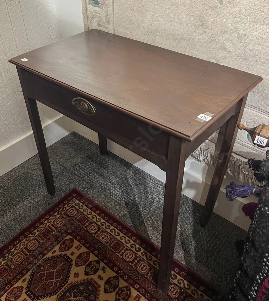 Single Drawer Side Table Image 1++