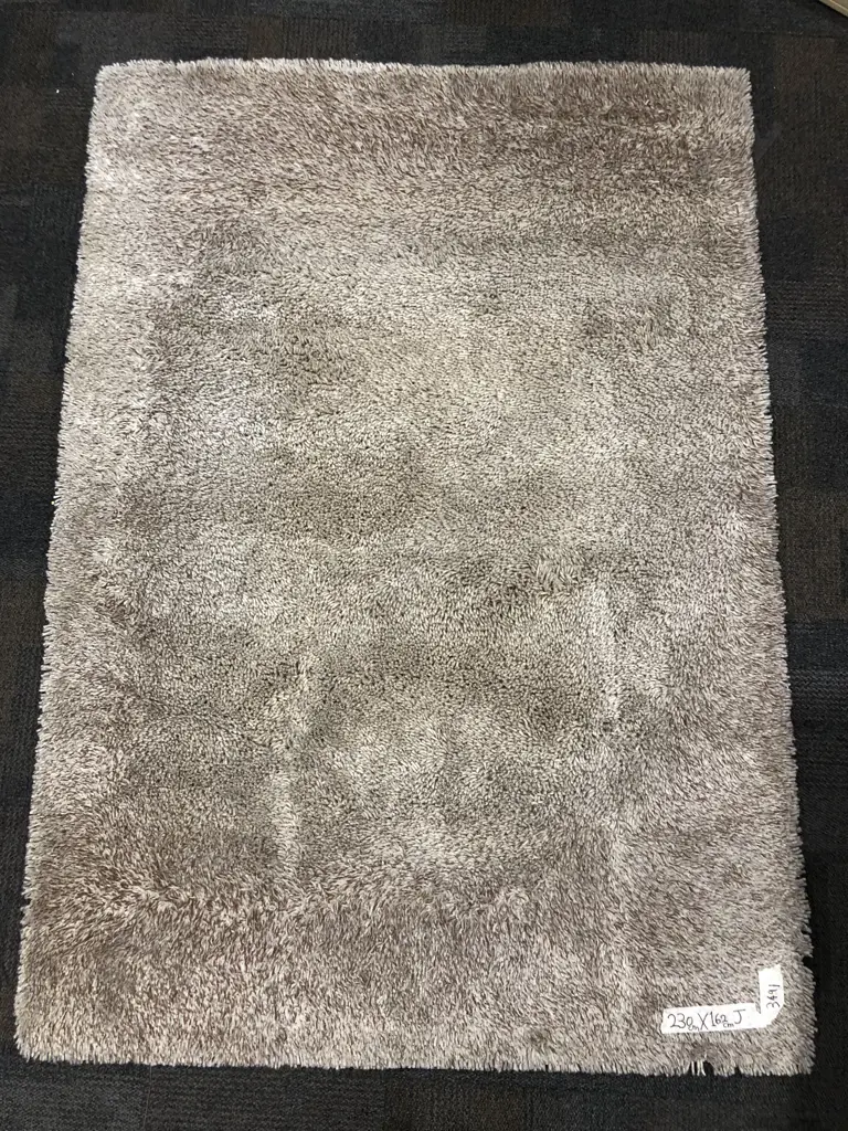 Modern Shag Pile Carpet Square Image 1++