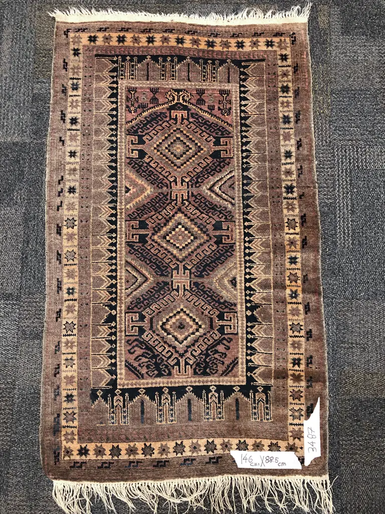 Faded Persian Rug Image 1++