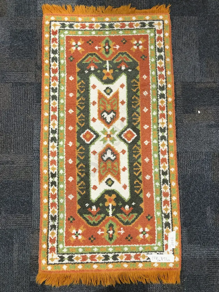Mid C20th Thick Knotted Rug Image 1++