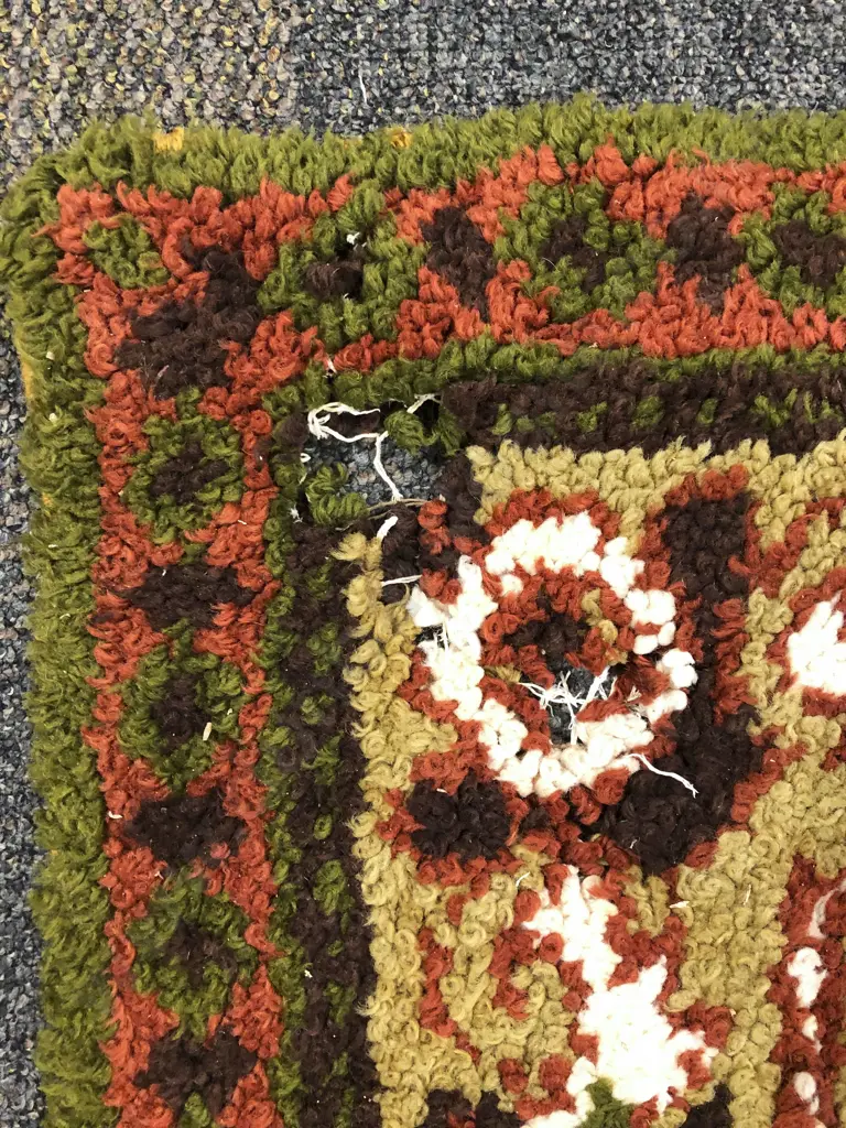 Mid C20th Thick Knotted Rug Image 1++