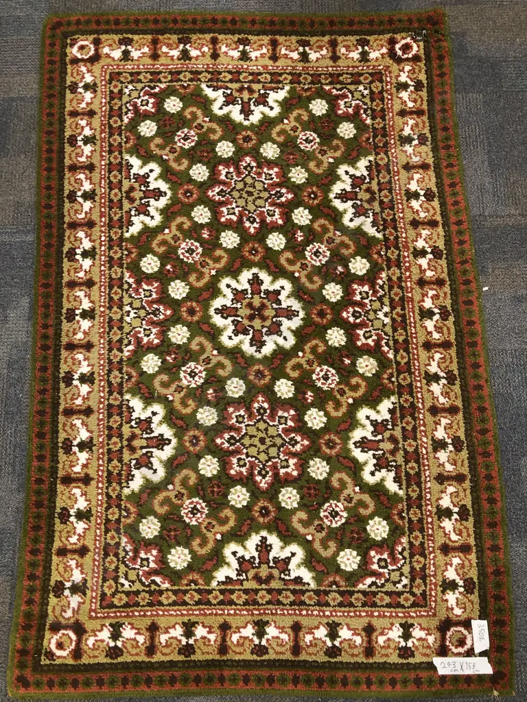 Mid C20th Thick Knotted Rug Image 1++