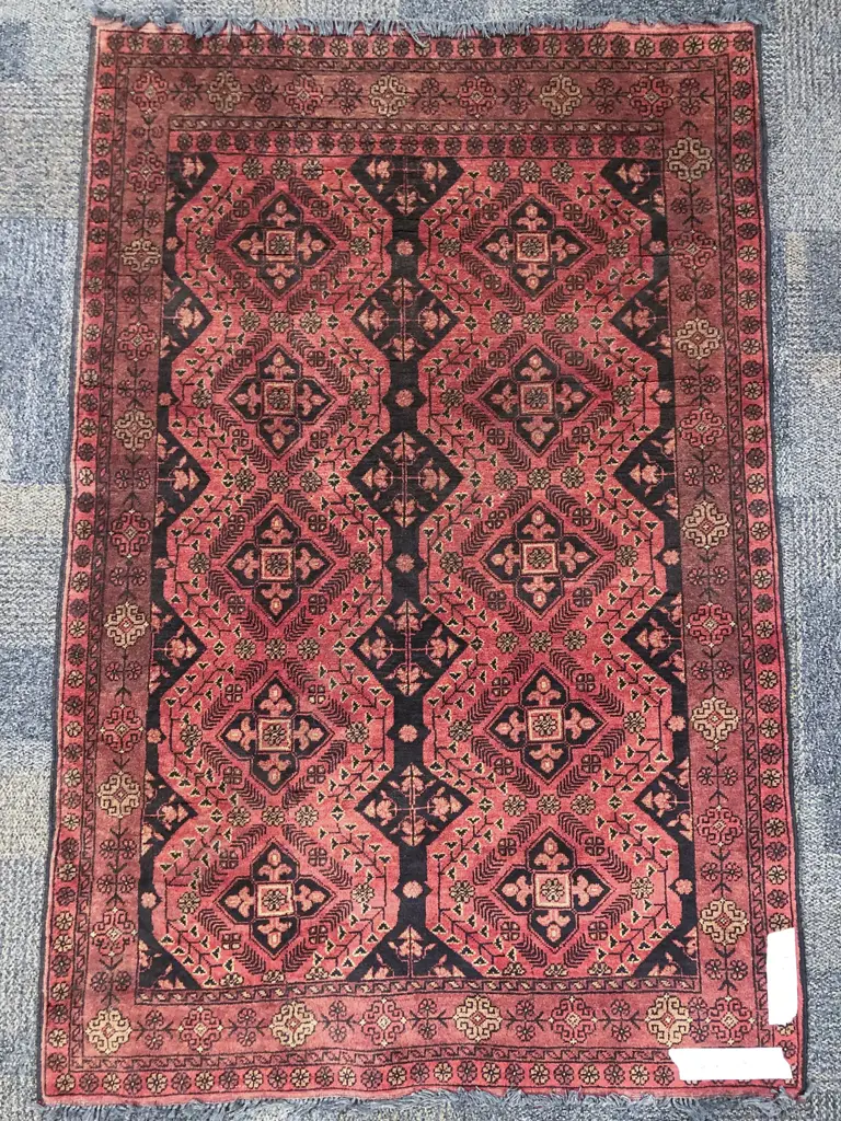 Large Faded Turkish Persian Style Rug Image 1++