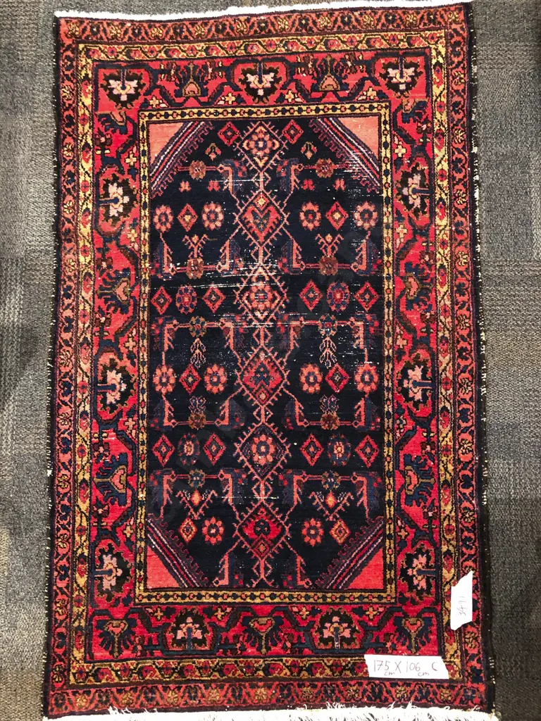 Antique Tribal Persian Style Rug Image 1++