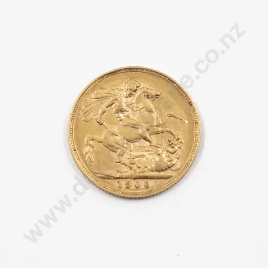 1900 Gold Sovereign