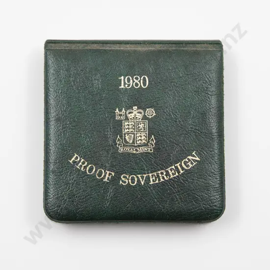 1980 Proof Gold Sovereign