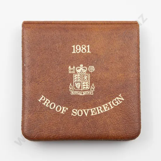 1981 Proof Gold Sovereign