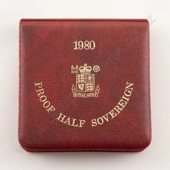1980 Proof Gold Half Sovereign