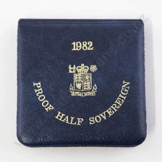 1982 Proof Gold Half Sovereign
