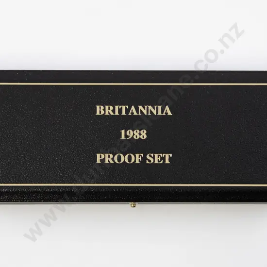 Cased 1988 Britannia UK Gold Proof Four Coin Set