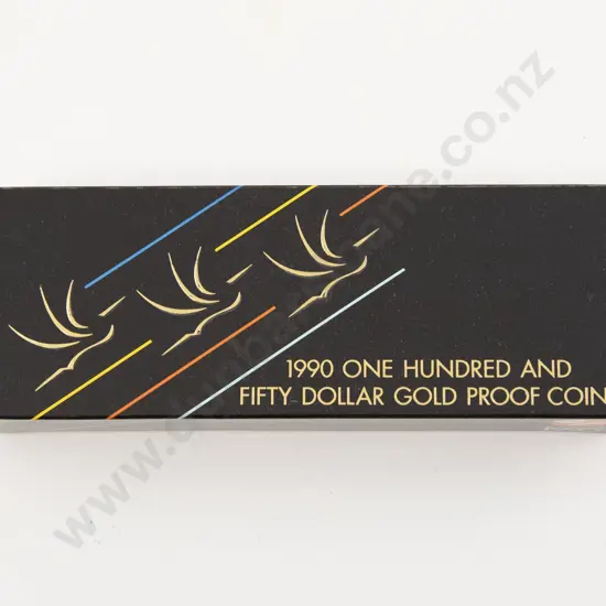 NZ 1990 150 Dollar Gold Proof Coin