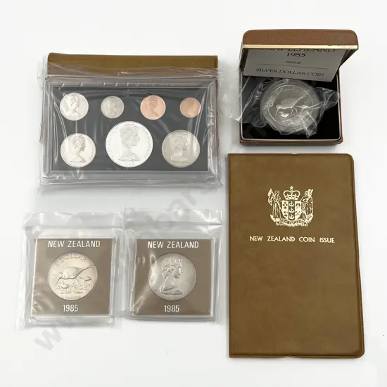 NZ 1985 Black Stilt Coin Issues