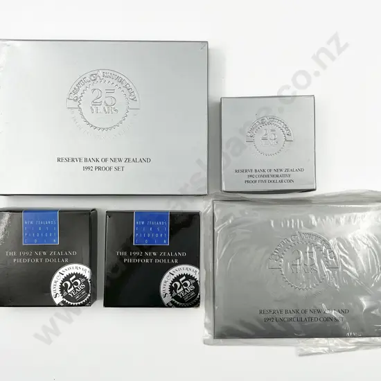 NZ 1995 25Years Coin Issues