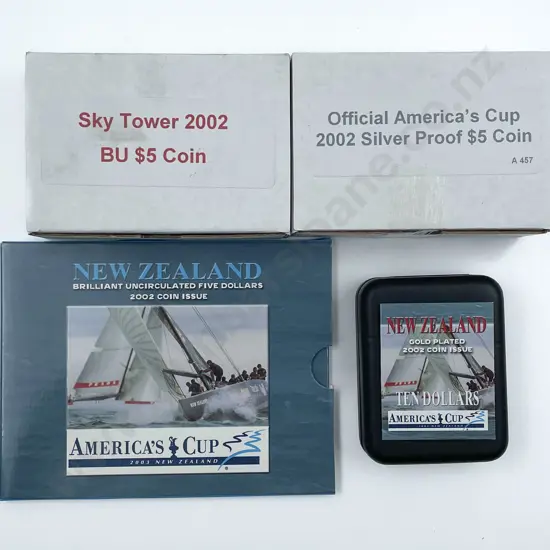 NZ 2002 America's Cup and Other Coin Issues