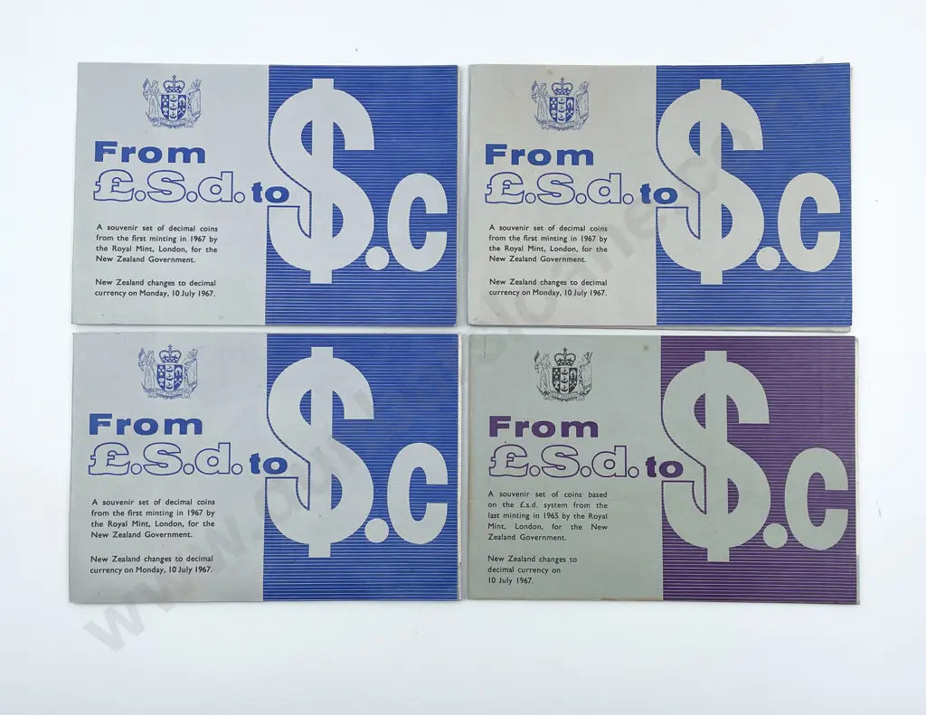 1967 Eight Pounds to Decimal Packs and Three Crowns 1949x2 Image 1++