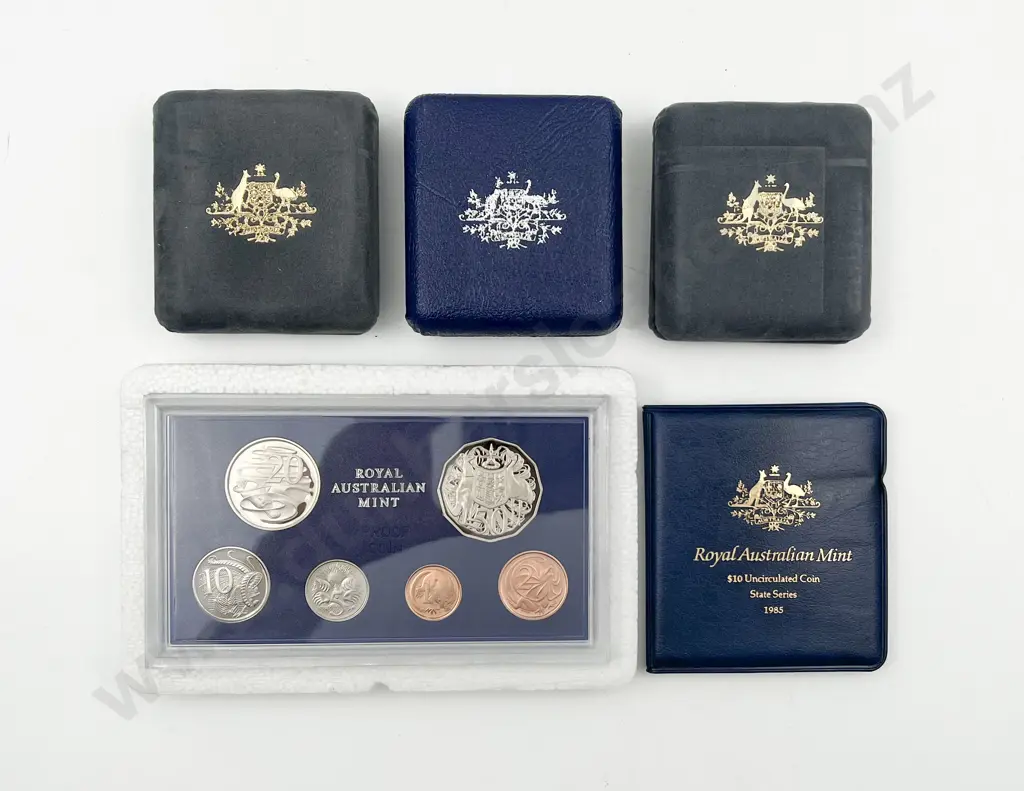 Australia 1984 Proof Dollar x2 Image 1++