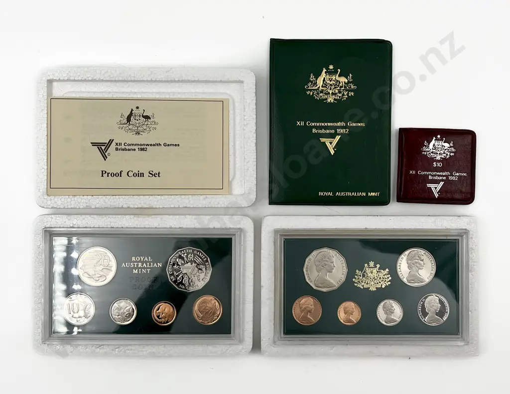 Australia 1982 XII Commonwealth Games Brisbane Coin Issues Image 1++