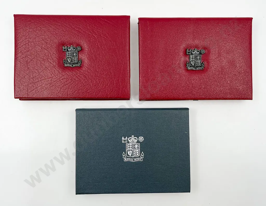 UK Royal Mint 1987 1988 1986 Proof Eight Coin Sets Image 1++