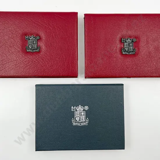 UK Royal Mint 1987 1988 1986 Proof Eight Coin Sets