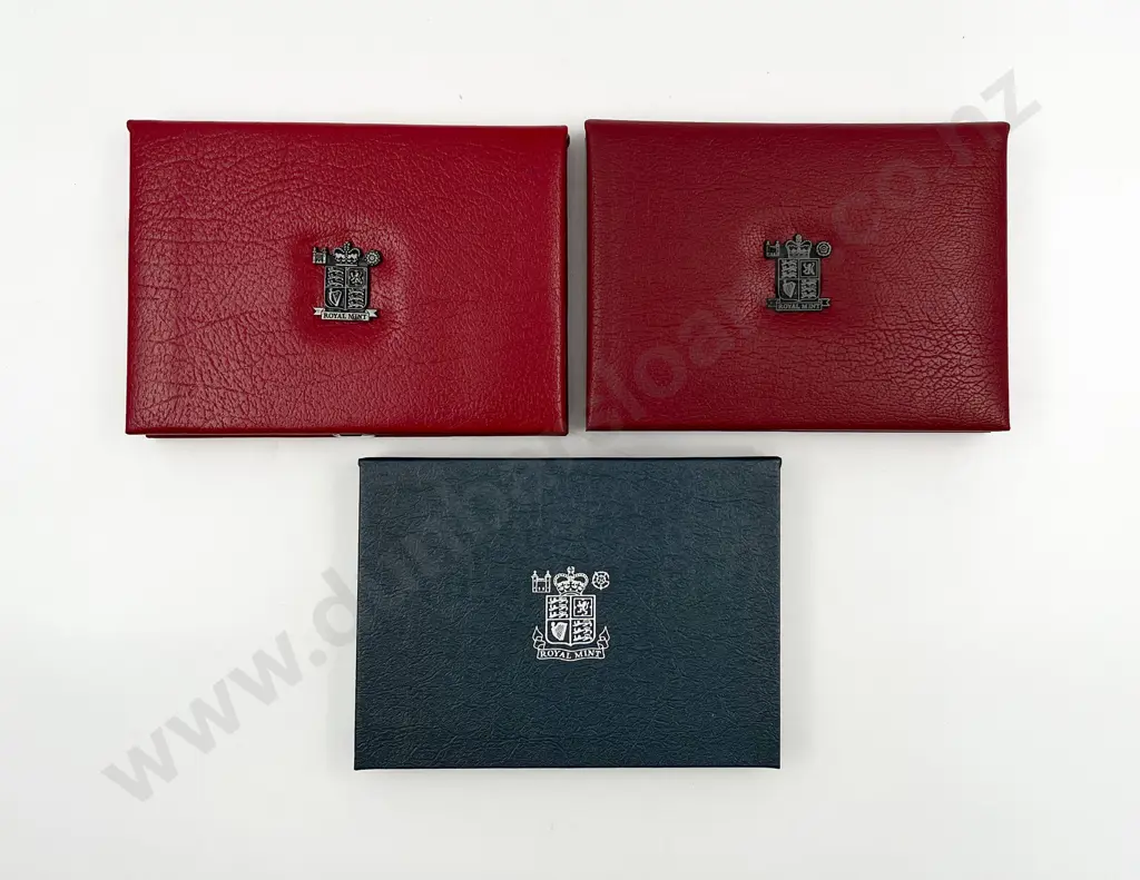 UK Royal Mint 1990 1993 1989 Proof Eight Coin Sets Image 1++