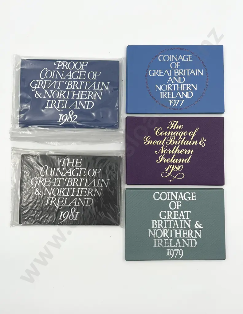 Proof Coinage of Great Britain & Northern Ireland Card Covers Image 1++