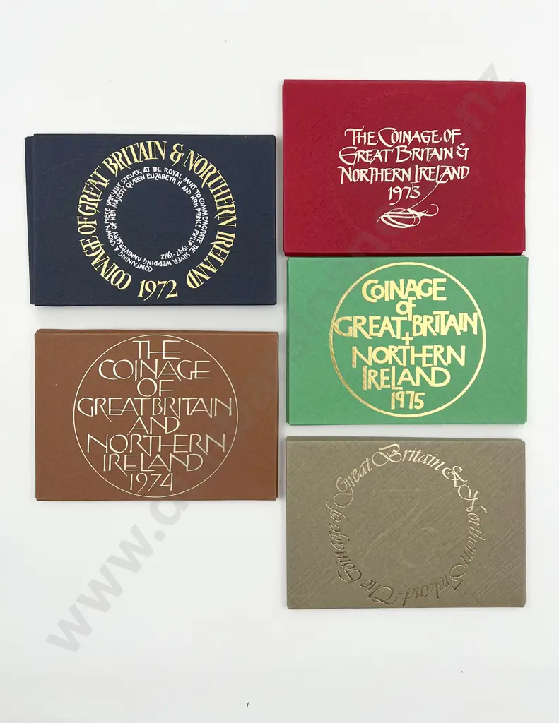 Proof Coinage of Great Britain & Northern Ireland Card Covers Image 1++