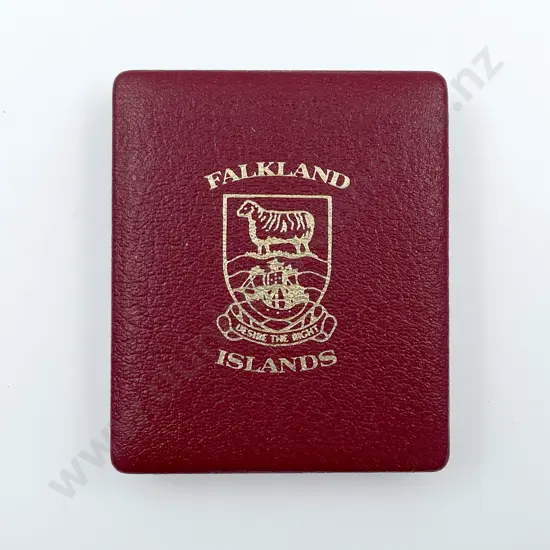 Falkland Island Royal Mint 100th Anniversary of Self Sufficiency £25 Silver Proof Coin
