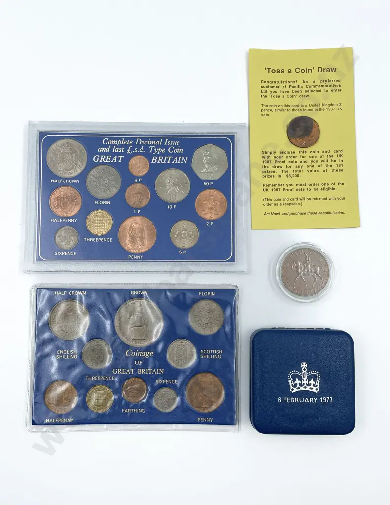 Gt Britain 1977 Last £.s.d Image 1++