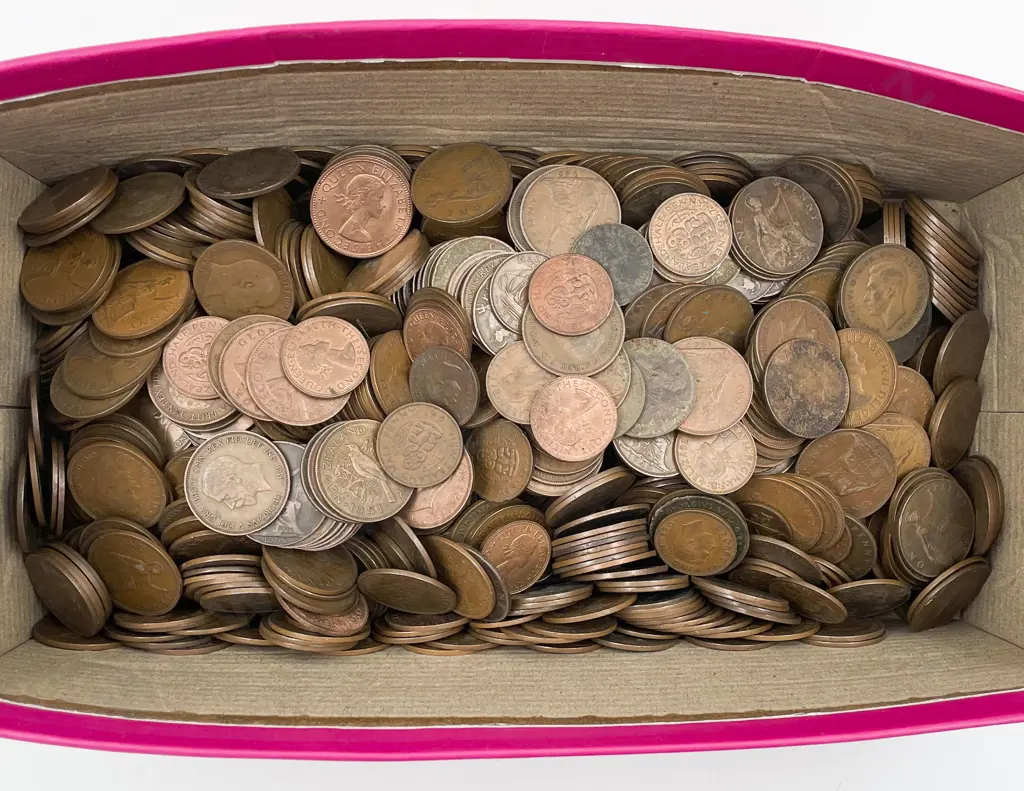 Qty Vintage Pennies Image 1++