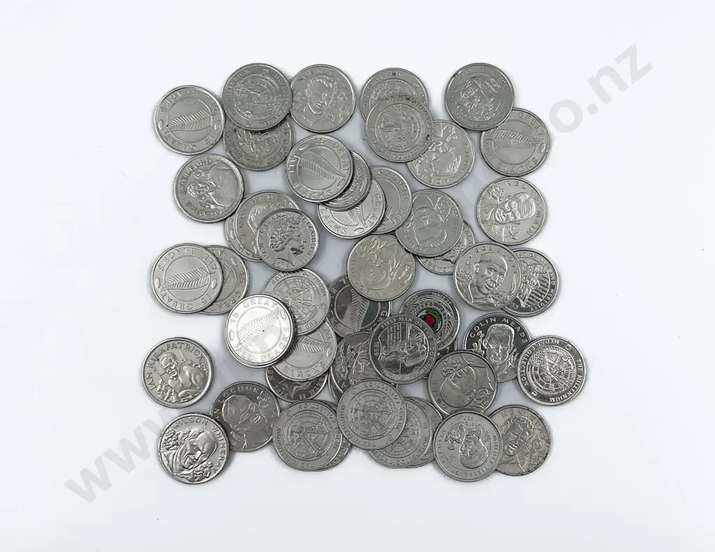 Medals From The Collection of 15 Great All Blacks and others Image 1++