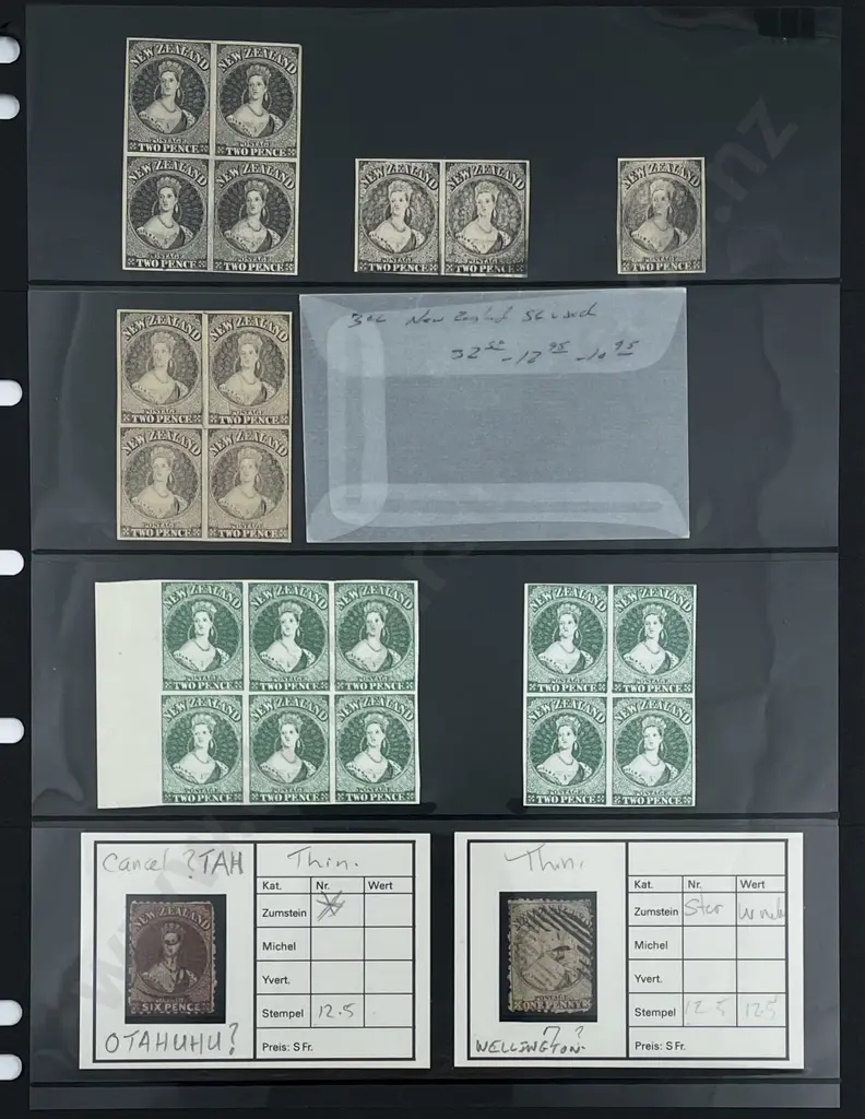 Collection NZ Full Face Queens/Chalon Heads Image 1++
