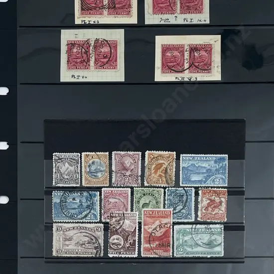 NZ Collection Birds and Landscapes 1898 - 1900