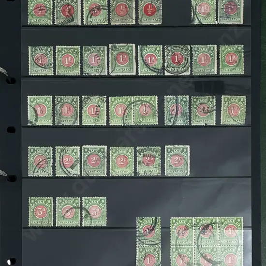 NZ Collection 1899/1902 and 1939 Postage Due
