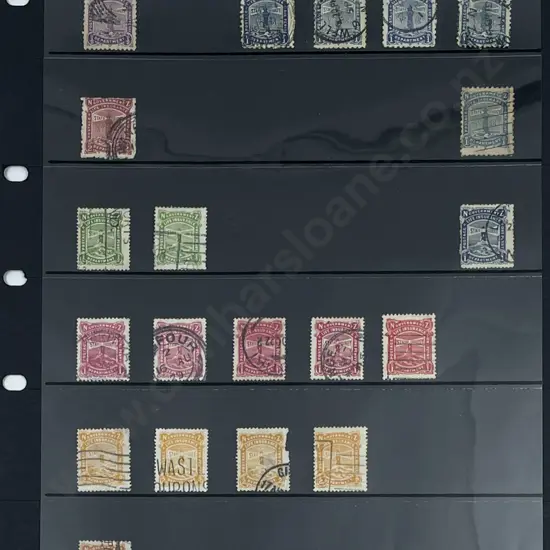 NZ Collection Early Issue Government Life Insurance Stamps