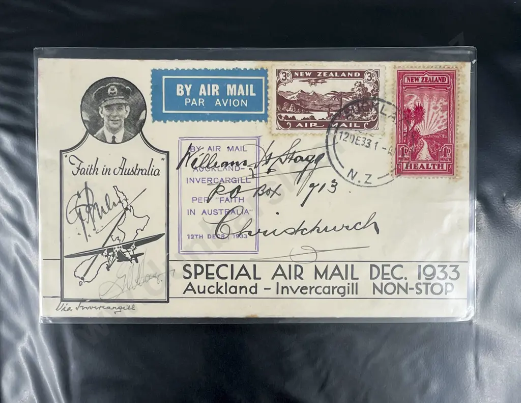 NZ Commemorative Airmail Covers Image 1++