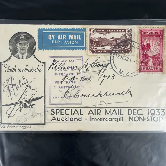 NZ Commemorative Airmail Covers