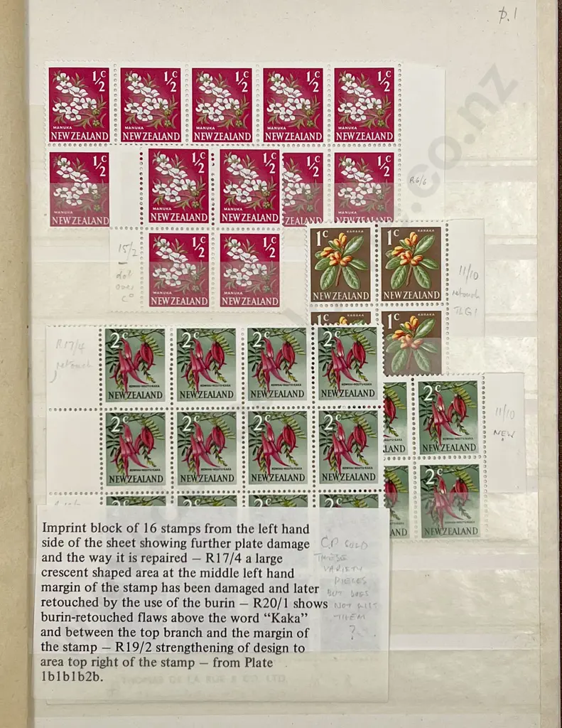 NZ Loose Sorted Flawed Stamp Collection Image 1++