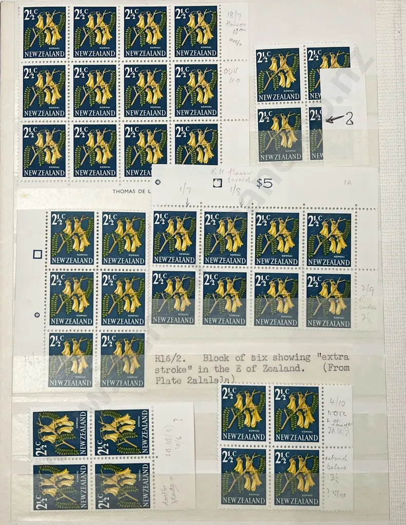 NZ Loose Sorted Flawed Stamp Collection Image 1++