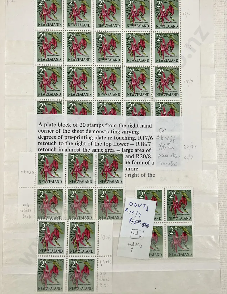 NZ Loose Sorted Flawed Stamp Collection Image 1++